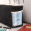3Pcs Black Hanging Bedside Pocket Organizer Canvas Fabric Storage Bag 10