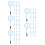 50Pcs Versatile Sky-Blue Kids Fish Nets ABS Plastic for Aquarium Use 5