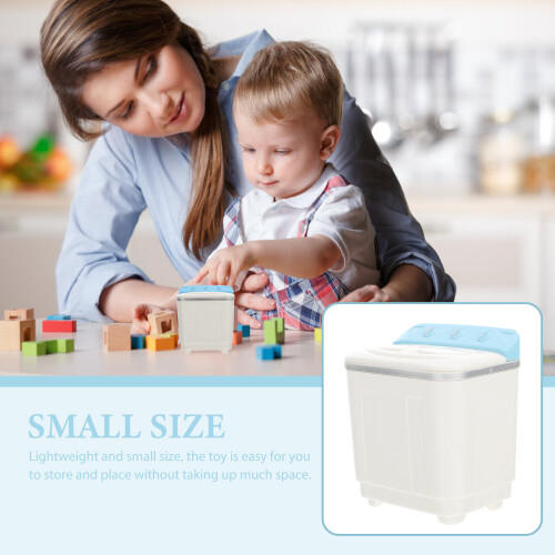 Practical Kids Mini Washing Machine Educational Toy For Home Use 2