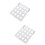 2Pcs Durable Plastic Shirt Folder Clothes Storage Organizer for Closet 5