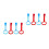 8 Pcs Pull Rings Cot Hanging Walking Assistant 8