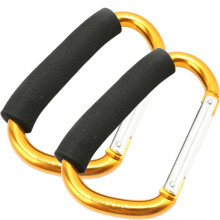 4 Pcs Jumbo Carabiner Clip Hooks For Roller Skates Portable Carry