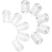 3 Sets Sink Grid Protectors Kitchen Wire Rack Pvc Replacement Feet