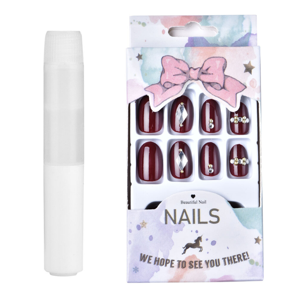 Wide Applications: Glossy Fake Nails For A Portable Manicure, Perfect Gift For Women And Girls, Suitable For Various Occasions And Festive Nail Art