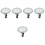 5 Sets Car Clock Luminous Lightweight Excellent Workmanship 4