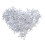 2Pcs Sparkly Cross-Shaped Confetti for Christian Celebration Decor 1