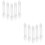 12Pcs Durable ABS Lip Gloss Tubes Empty with Wand for Lip Balm DIY 8