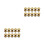 20Pcs Rivet Studs Sunflower Screw Fasteners Durable Brass 8