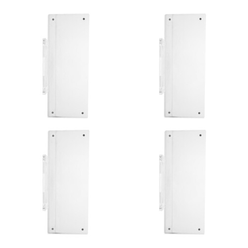 4Pcs Clear Acrylic Door Sign For Office Use 2