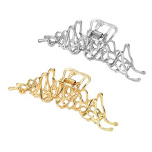 Fermaglio per capelli versatile, tenuta forte antiscivolo per donne, fermaglio per capelli in lega leggera con design a fiocco, antiscivolo e