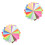 2 Pcs Paper Craft Folding Two-Sided Creation Crafts Origami Papers 3