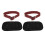 4 Sets Drywall Stilt Straps And Pads Replacement 1