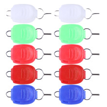 2 Count Wire Locker Fishing Reel Line Stopper Clip Buckle Holder