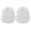 4Pcs Transparent Fruit Growing Mold Plastic for Melon Home DIY Shaping 1