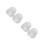 4Pcs Transparent Fruit Growing Mold Plastic for Melon Home DIY Shaping 4