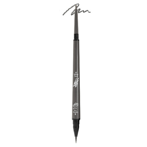 Αδιάβροχο eyeliner με έντονη χρώση για γυναίκες με εύκαμπτη άκρη βουρτσίσματος,