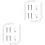2 Bracket Universal Projector Screen Brackets Hooks Mount 3
