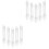 12Pcs Durable ABS Lip Gloss Tubes Empty with Wand for Lip Balm DIY 5