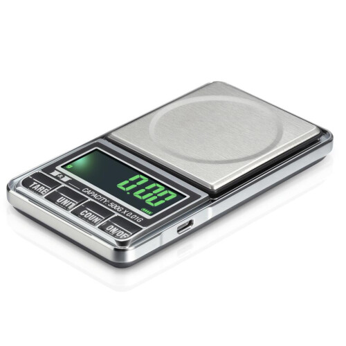 Digital Jewelry Scale 0.1g Readability Pocket Design Multi Color
