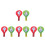 8 Pcs Thumbs Up Down Paddles For Classroom Voting 7
