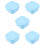 5Pcs Silicone Food Container With Lid Bento Lunch Box 8