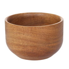 2Pcs Men Shaving Bowls Durable Light Brown Soap Cream Bowls for Home