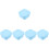 5Pcs Silicone Food Container With Lid Bento Lunch Box 6