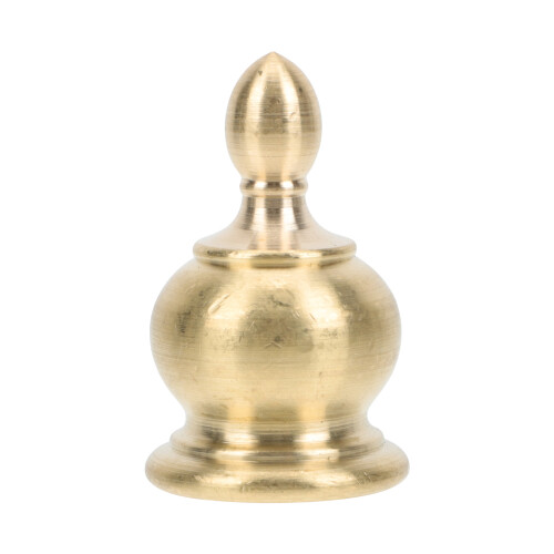 3Pcs Chic Copper Lamp Finials Stylish Lamp Decoration