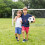 48 Pcs Plastic Whistles With Lanyard Soccer Pattern 5