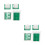 2 Sets Diy Miniature Doors Windows: Resin Model For Tiny House 10