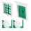 2 Sets Diy Miniature Doors Windows: Resin Model For Tiny House 2