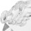 Funny Winner Trophy White Crystal Transparent 1set 6