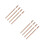 8Pcs Professional Durable Concealer Pen Brown Plastic for Dark Circles 4
