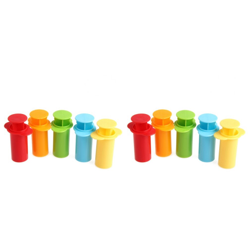 10 Pcs Dough Tools Kit With Clay Models Diy Assorted Designs For Kids 1
