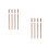 8Pcs Professional Durable Concealer Pen Brown Plastic for Dark Circles 7