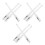 9Pcs Durable Transparent Skin Markers for Eyebrow Microblading Use 3