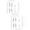 2 Bracket Universal Projector Screen Brackets Hooks Mount 6