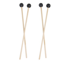 8 Pcs Marimba Drumsticks Rubber Mallet With Wood Handle