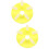 4Sets Yellow Nail Practice Stand for False Nails Nail Art Salon Use 9