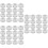 48Pcs Accurate White Universal Bubble Level for Precise Measuring 7