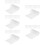5pcs Chic Coat Hooks Wall-Mounted Hooks Heavy Duty Zinc Alloy Multi-Purpose Organizer 11