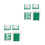 2 Sets Diy Miniature Doors Windows: Resin Model For Tiny House 6