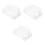 3Pcs Self Adhesive Outdoor Plug Cover Plastic Waterproof Socket Box 8