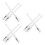 9Pcs Durable Transparent Skin Markers for Eyebrow Microblading Use 4