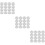 48Pcs Accurate White Universal Bubble Level for Precise Measuring 9