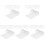 5pcs Chic Coat Hooks Wall-Mounted Hooks Heavy Duty Zinc Alloy Multi-Purpose Organizer 2