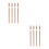 8Pcs Professional Durable Concealer Pen Brown Plastic for Dark Circles 3