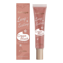 Cream Blush with Vitamin E and Collagen, LongLasting Hydrating Color, Buildable MultiUse 0.68oz