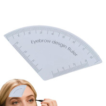 Adjustable Eyebrow Measuring Ruler for Accurate Symmetry Mapping, Professional Brow Shaping Tool
