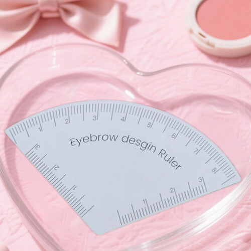 Adjustable Eyebrow Measuring Ruler for Accurate Symmetry Mapping, Professional Brow Shaping Tool 1
